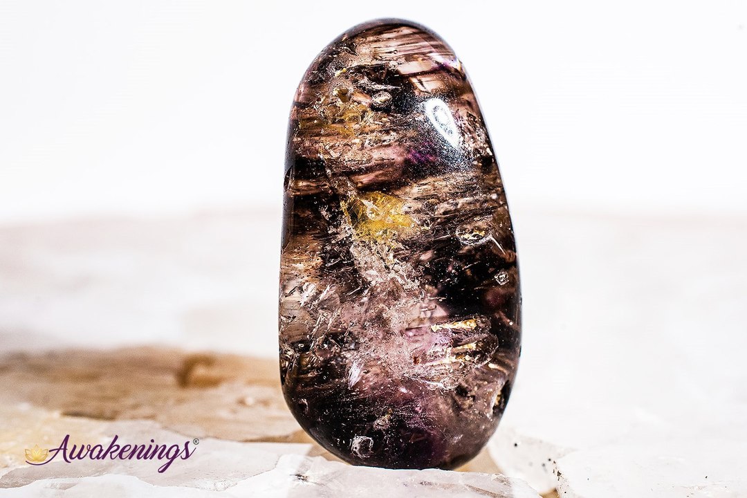 Light Brandberg Amethyst - Tumbled