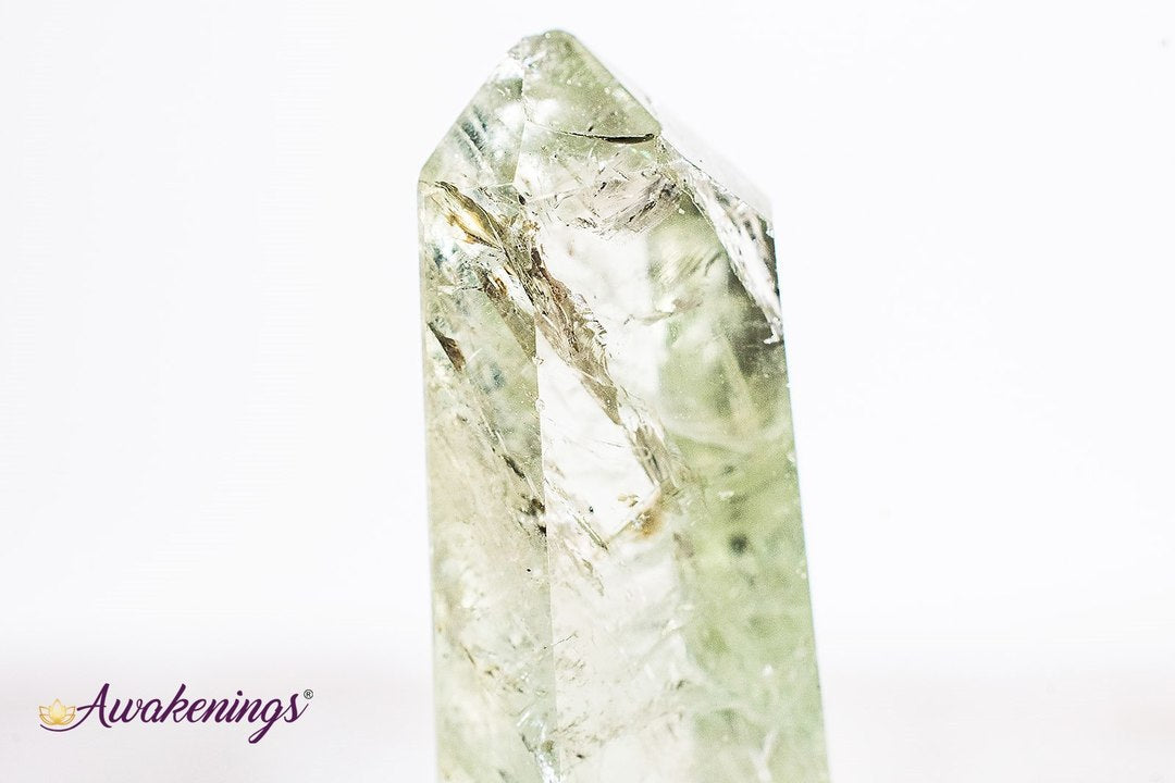 Prasiolite (Green Amethyst) Tower/Point/Generator- Small (2-3")