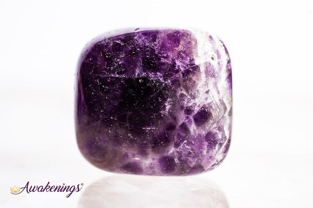 Chevron Amethyst - Tumbled
