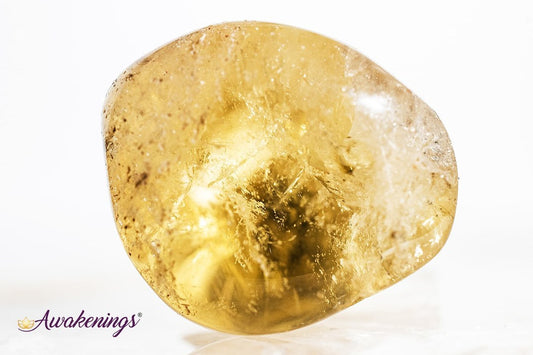 Dark Congo Citrine - Tumbled