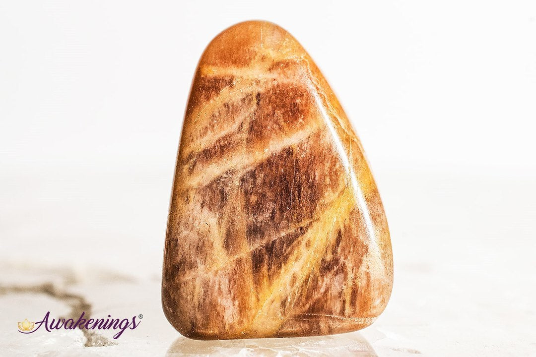 Golden Feldspar - Tumbled