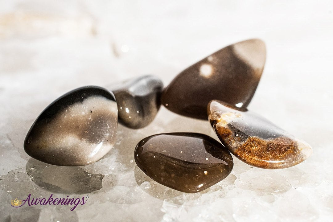 Crop Circle Flint - Tumbled