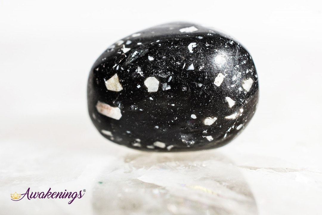 Black Flint/Chert- Tumbled
