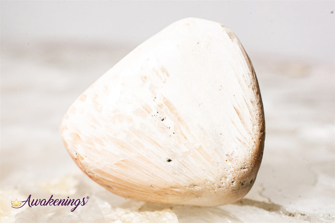 Orange Scolecite - Tumbled