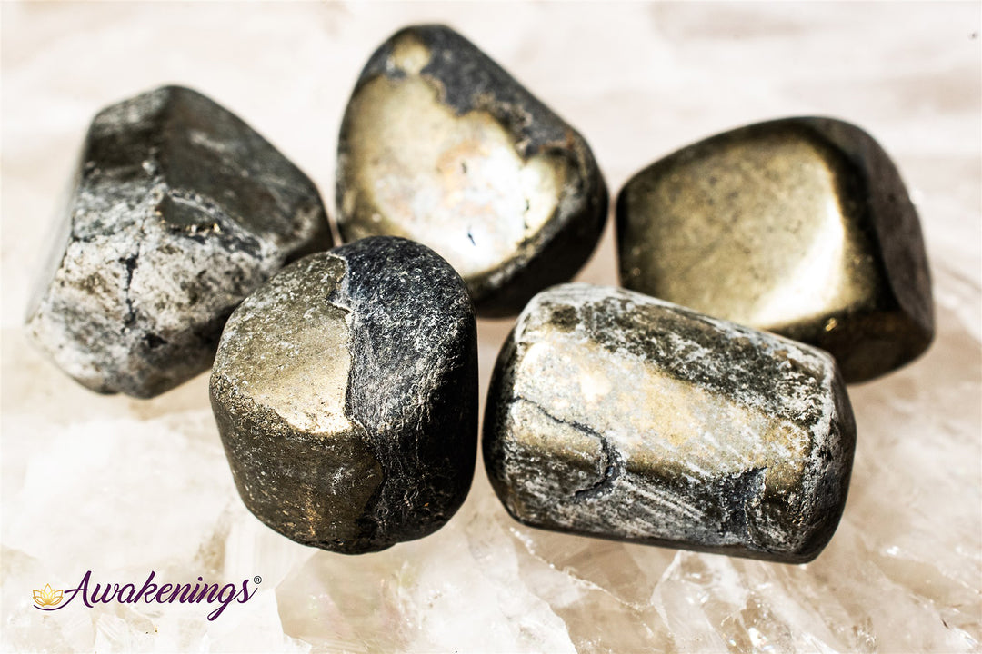 Pyrite Nugget - Tumbled