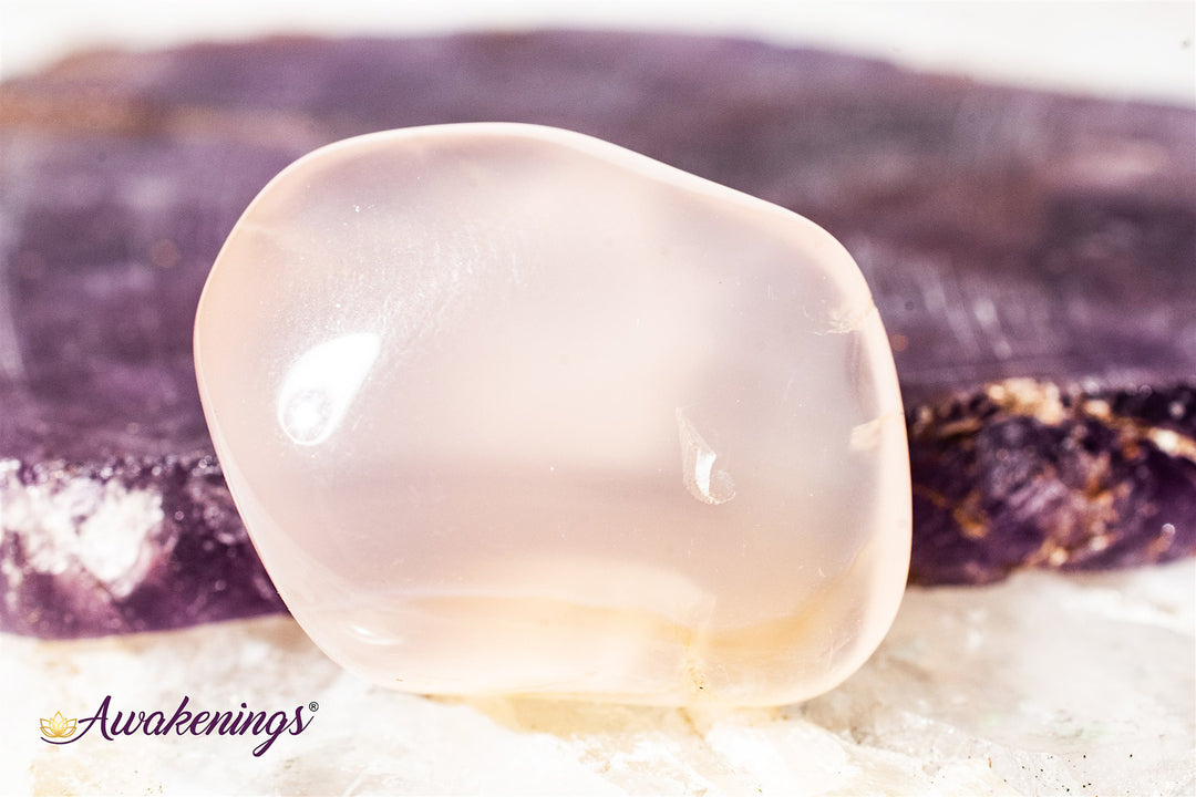 Pink Chalcedony - Tumbled