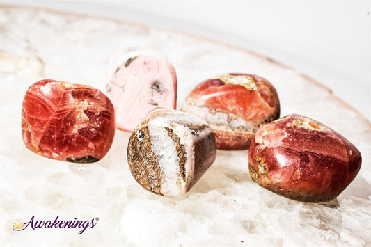 Rhodochrosite- Tumbled Large