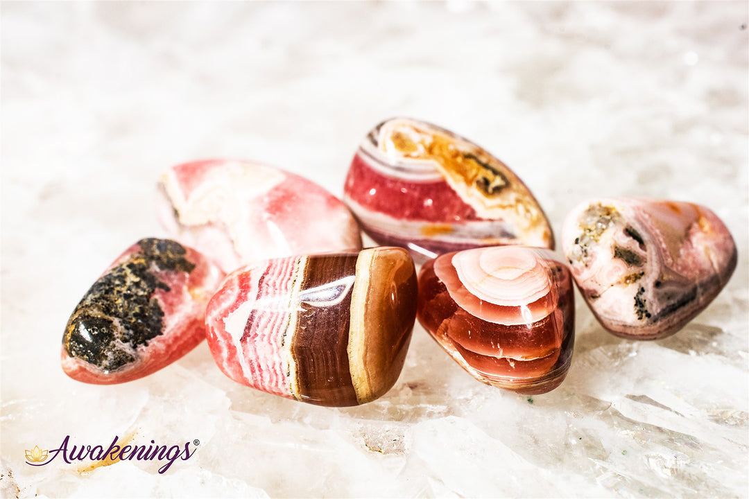 Rhodochrosite - Tumbled