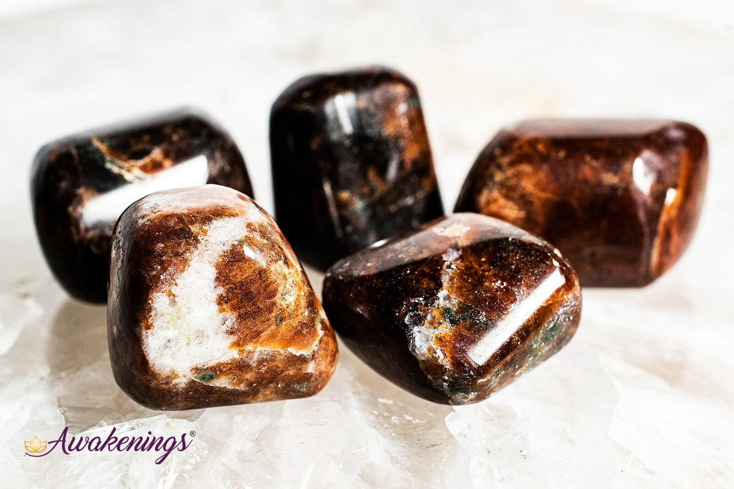 Hessonite Garnet - Tumbled