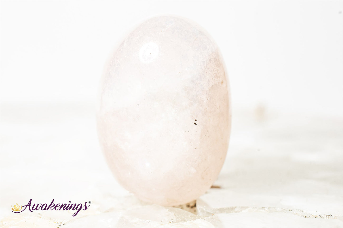 Aura Rose Quartz - Large Tumbled