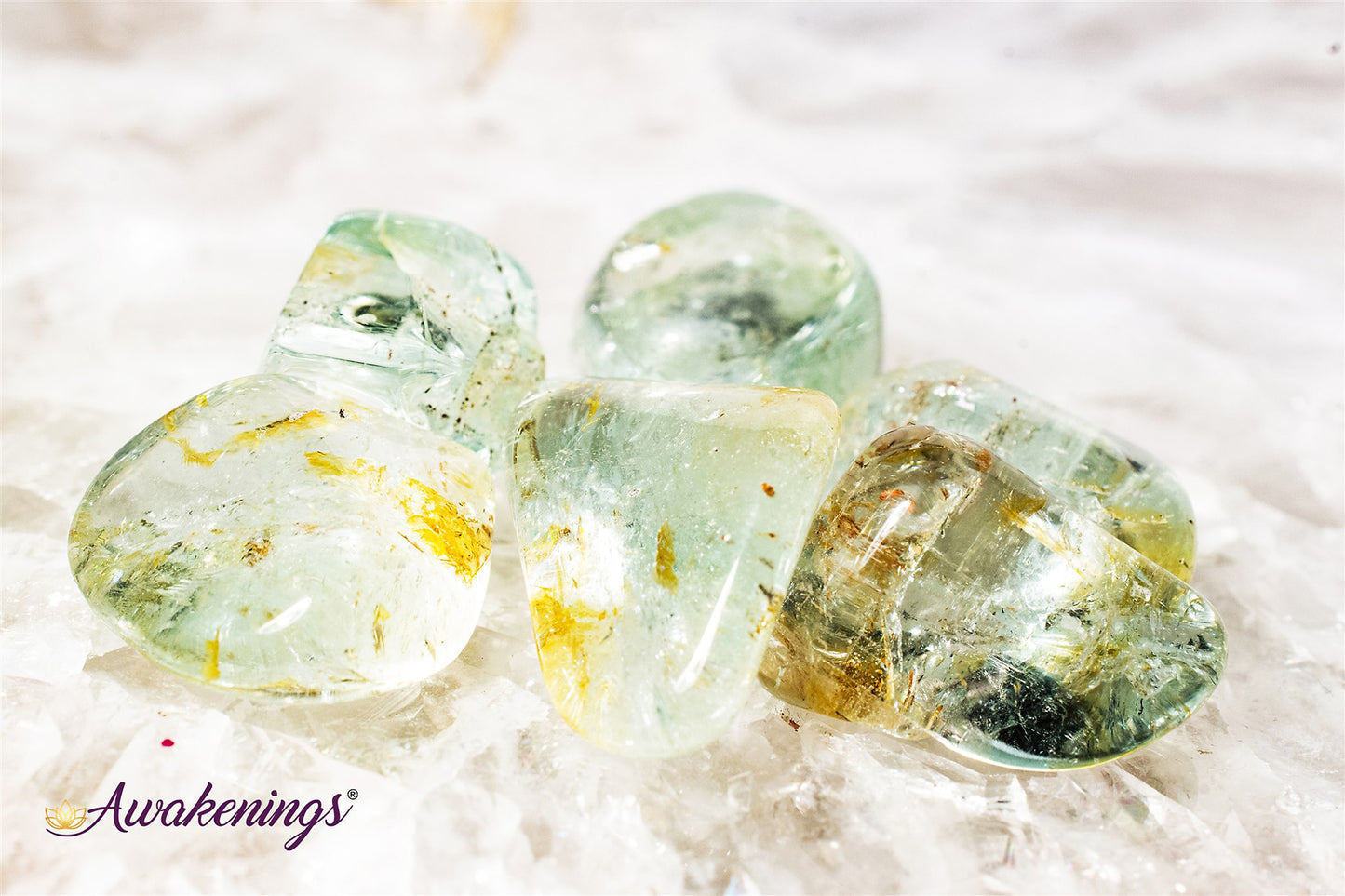 Blue Green Topaz - Tumbled