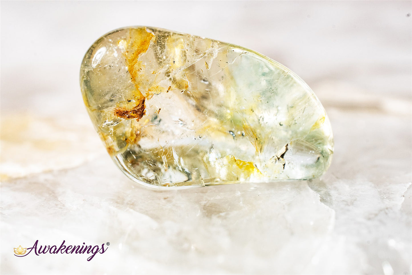 Blue Green Topaz - Tumbled