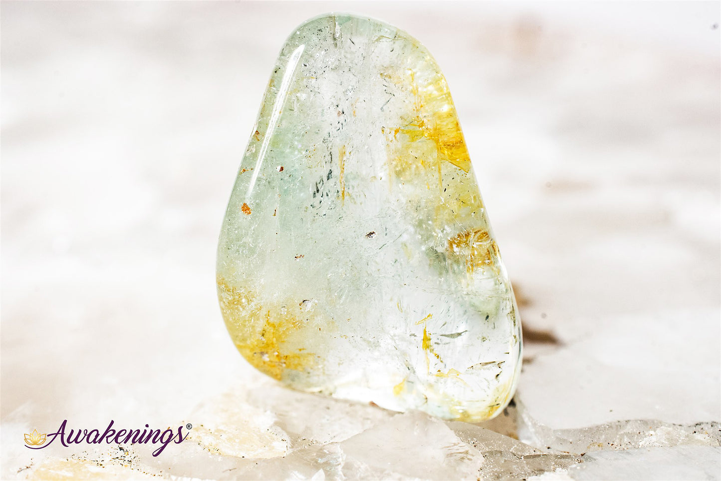 Blue Green Topaz - Tumbled