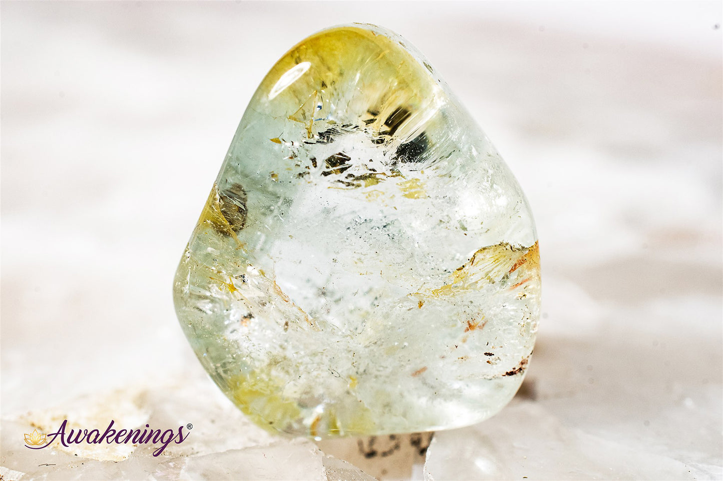 Blue Green Topaz - Tumbled