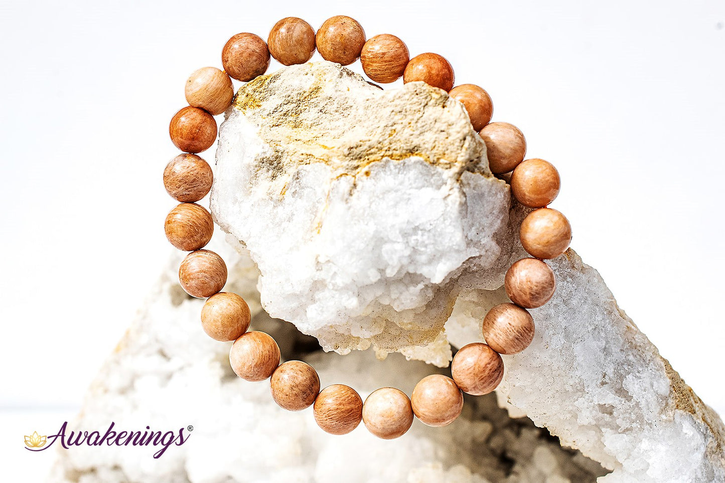 Sunstone Bracelet - 8mm