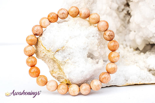 Sunstone Bracelet - 8mm