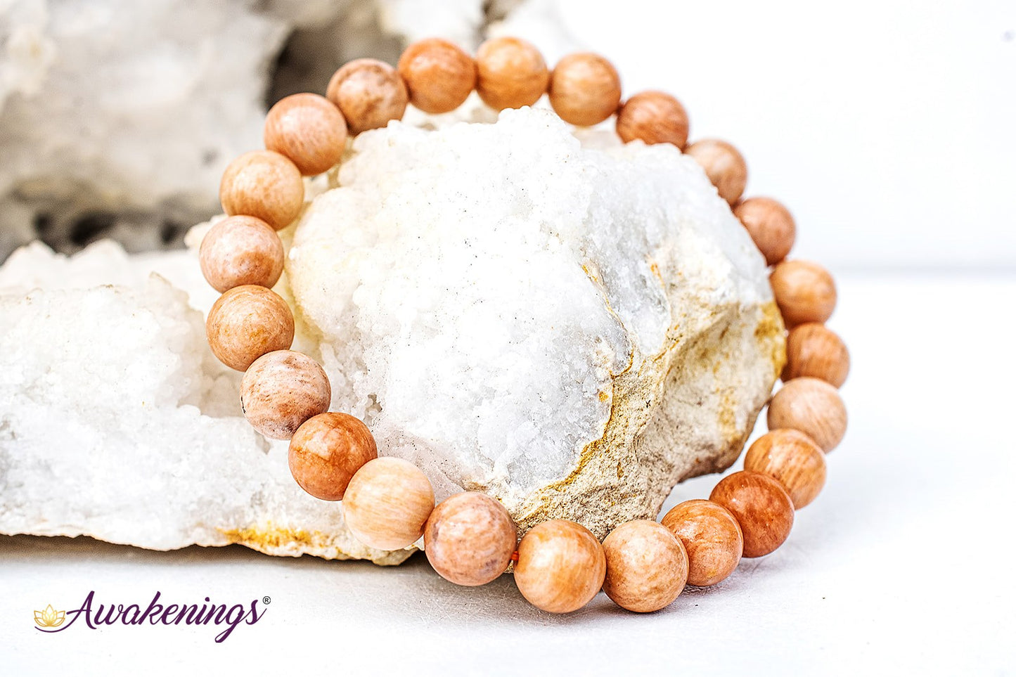 Sunstone Bracelet - 8mm