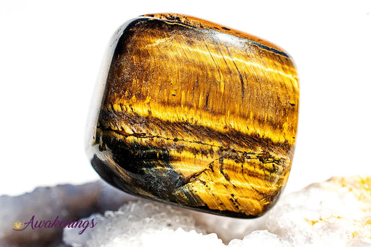 Blue Tigers Eye/Hawk Eye-Tumbled