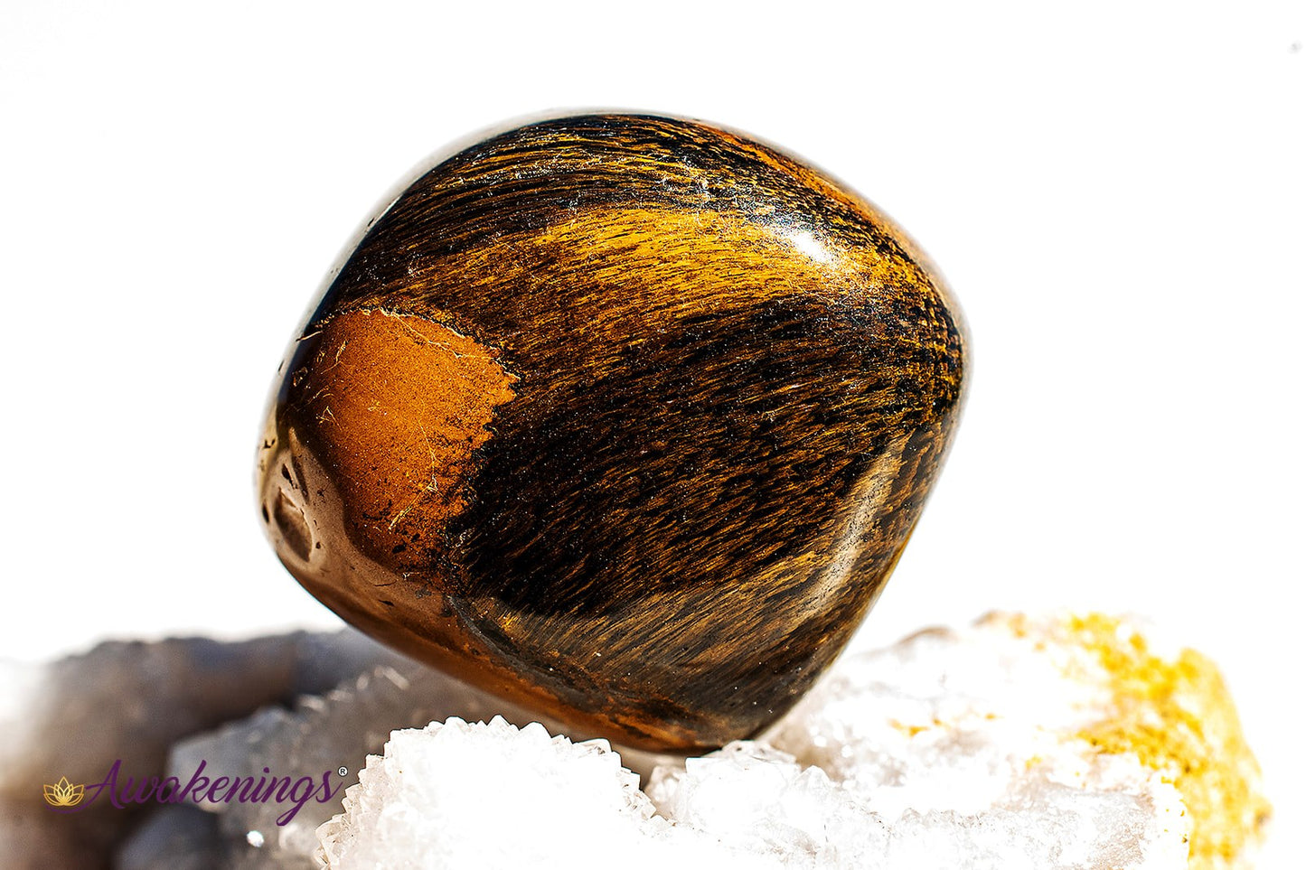 Blue Tigers Eye/Hawk Eye-Tumbled