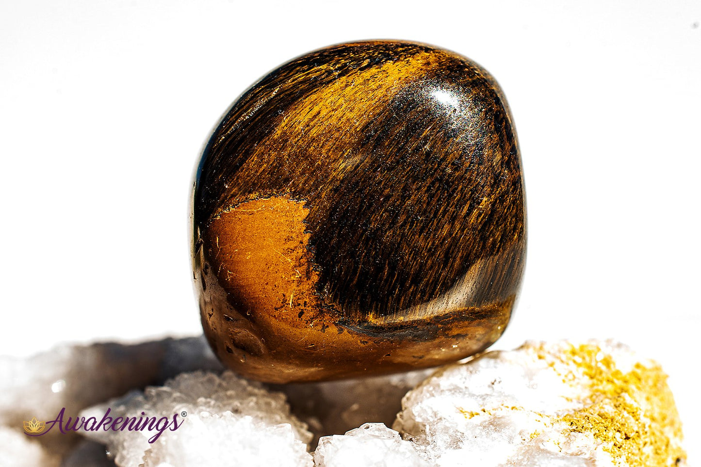 Blue Tigers Eye/Hawk Eye-Tumbled