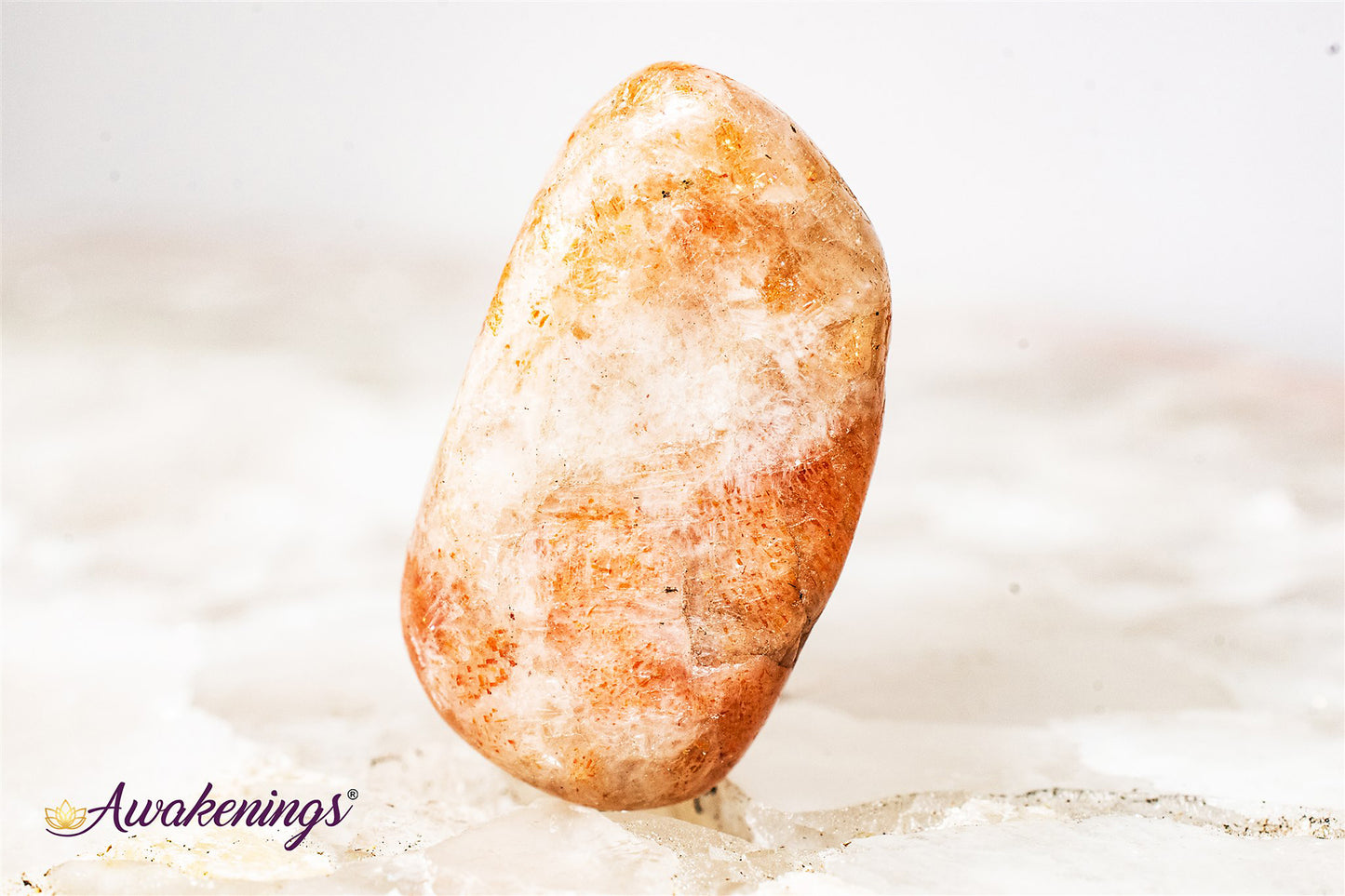 Sunstone (Heliolite) - Tumbled