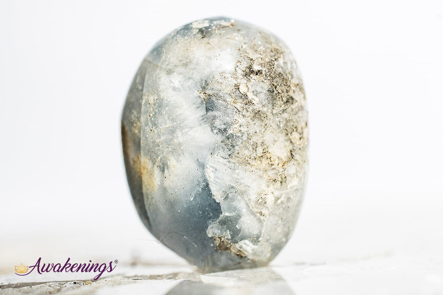 Blue Celestite -  Tumbled