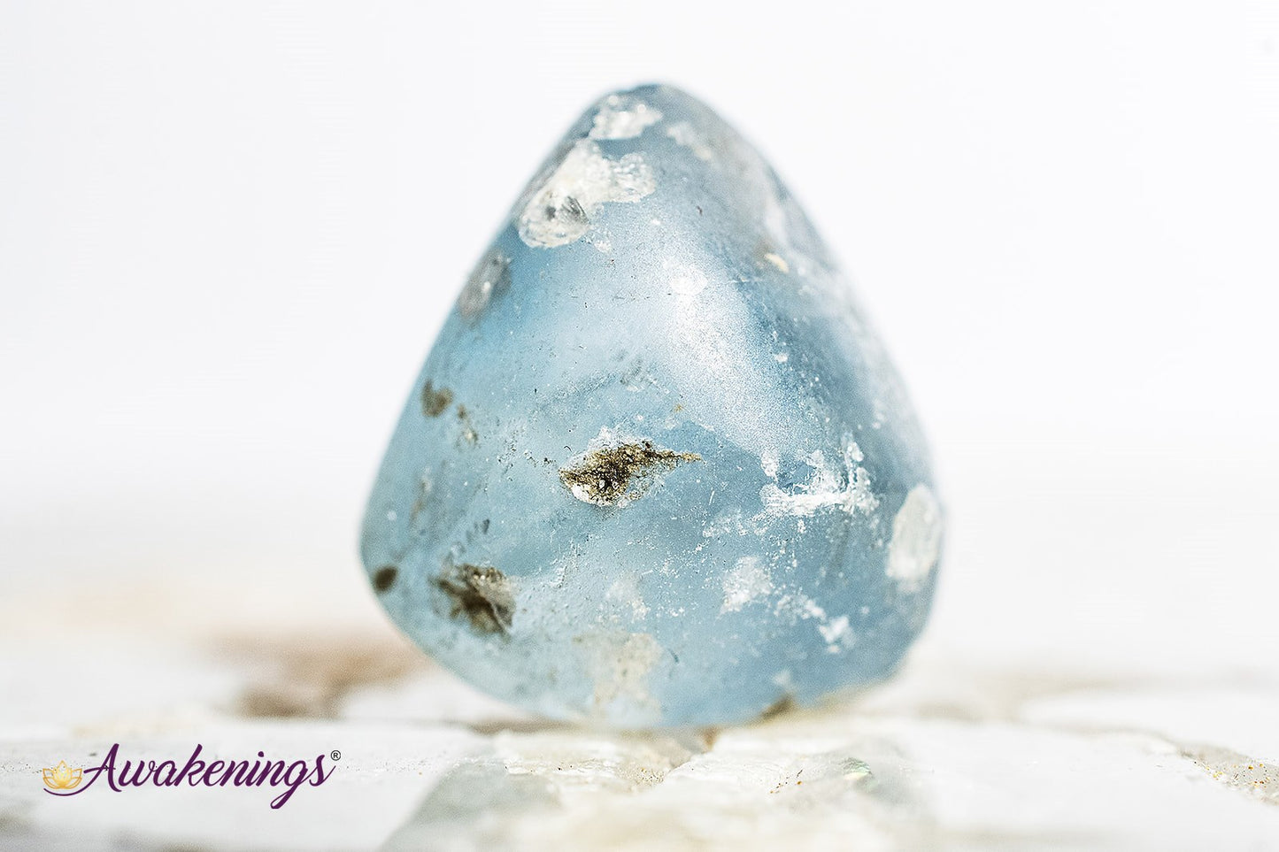 Blue Celestite -  Tumbled