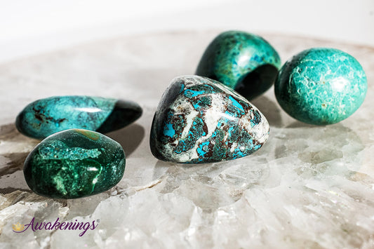 Chrysocolla XL Tumbled
