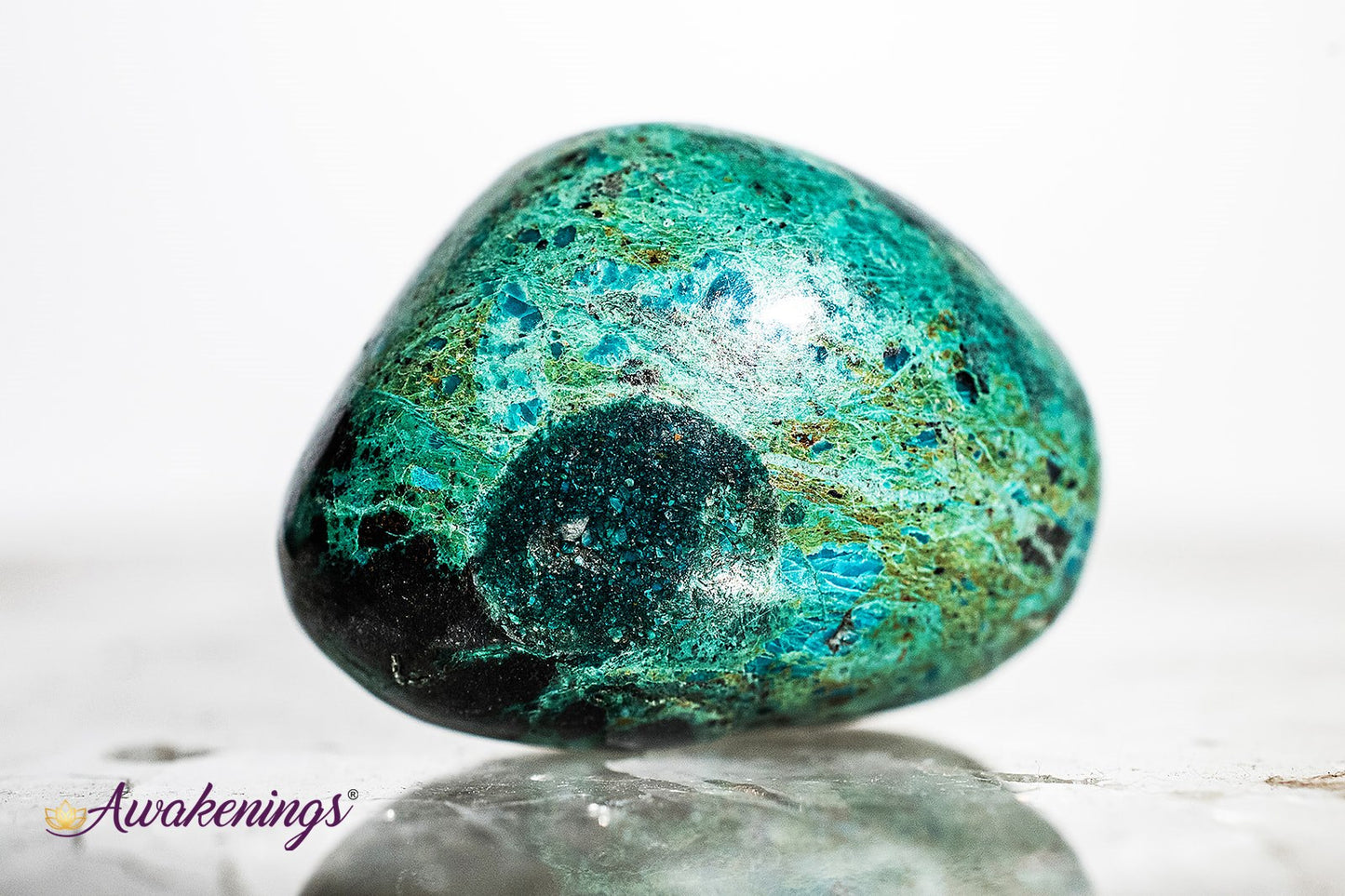 Chrysocolla XL Tumbled