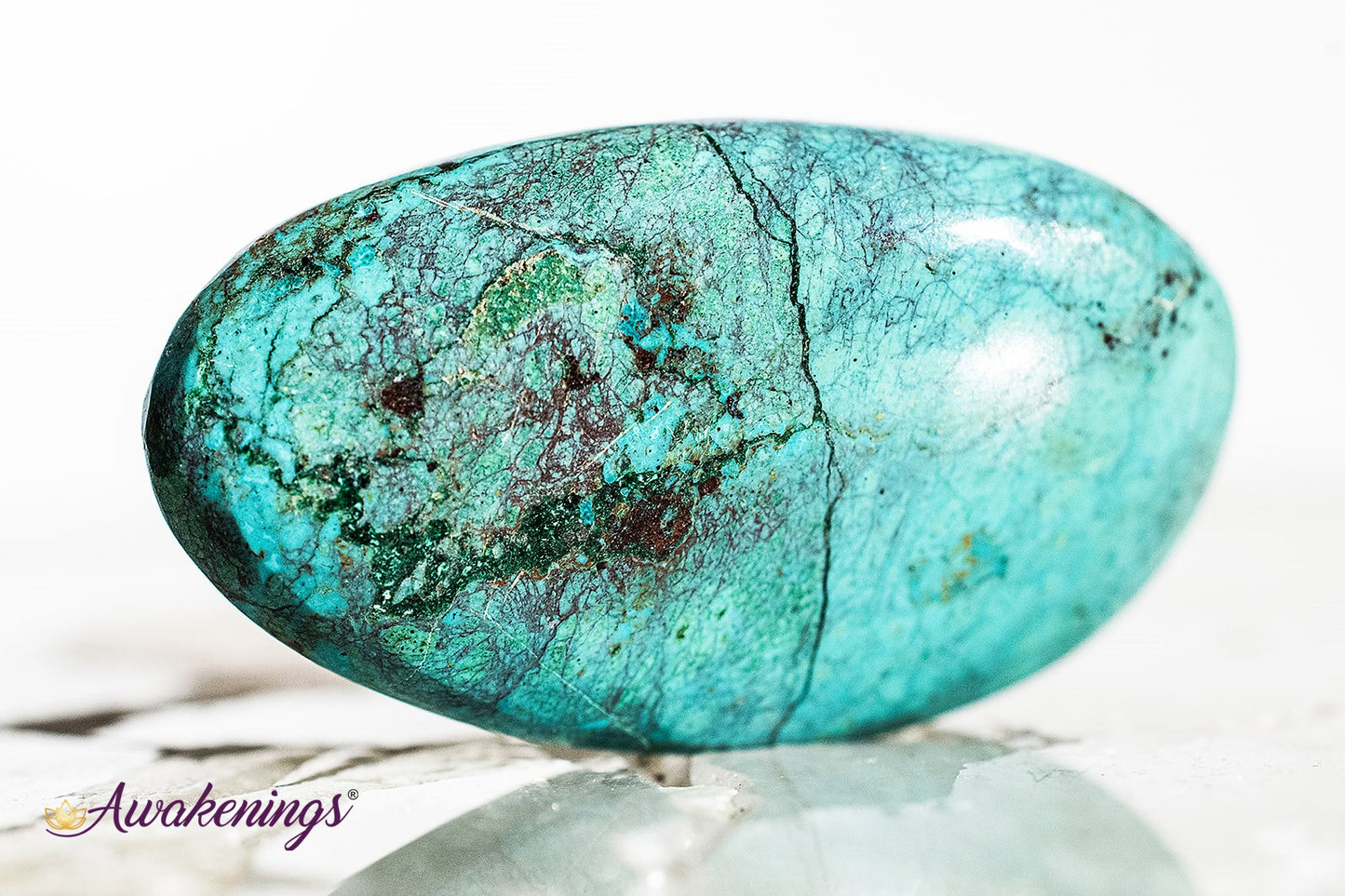 Chrysocolla XL Tumbled