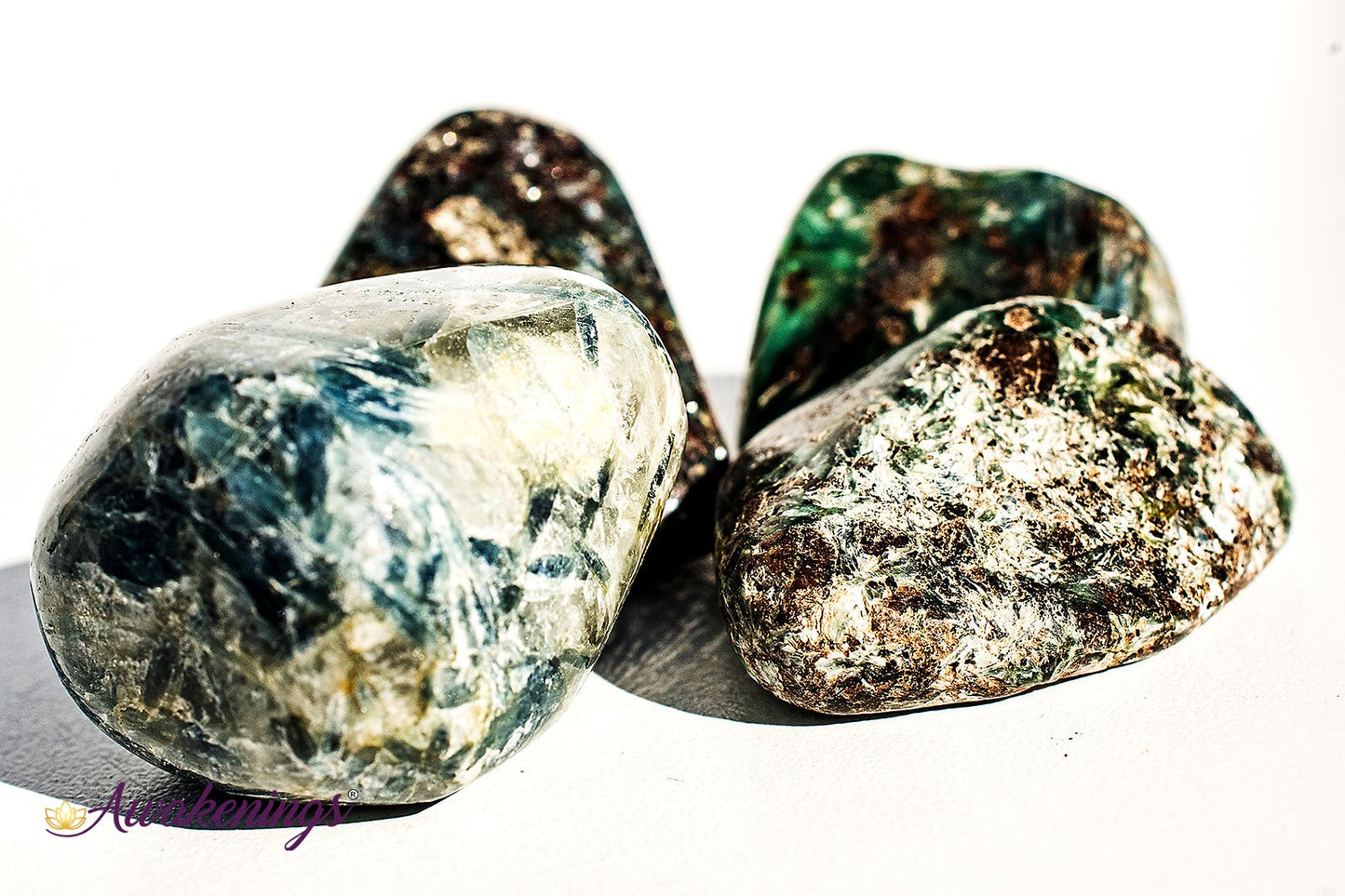 Blue & Green Kyanite - Tumbled