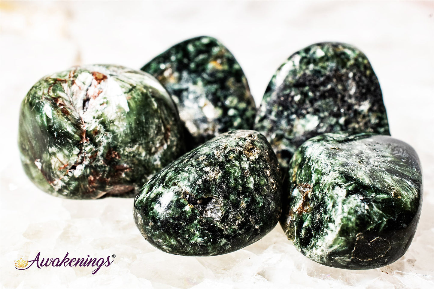 Seraphinite - Tumbled