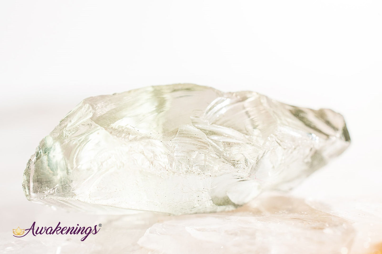 Prasiolite (Clear) Green Amethyst-Rough Raw Natural