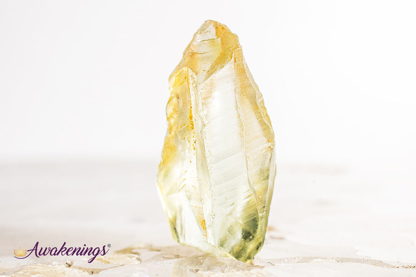Prasiolite (Clear) Green Amethyst-Rough Raw Natural
