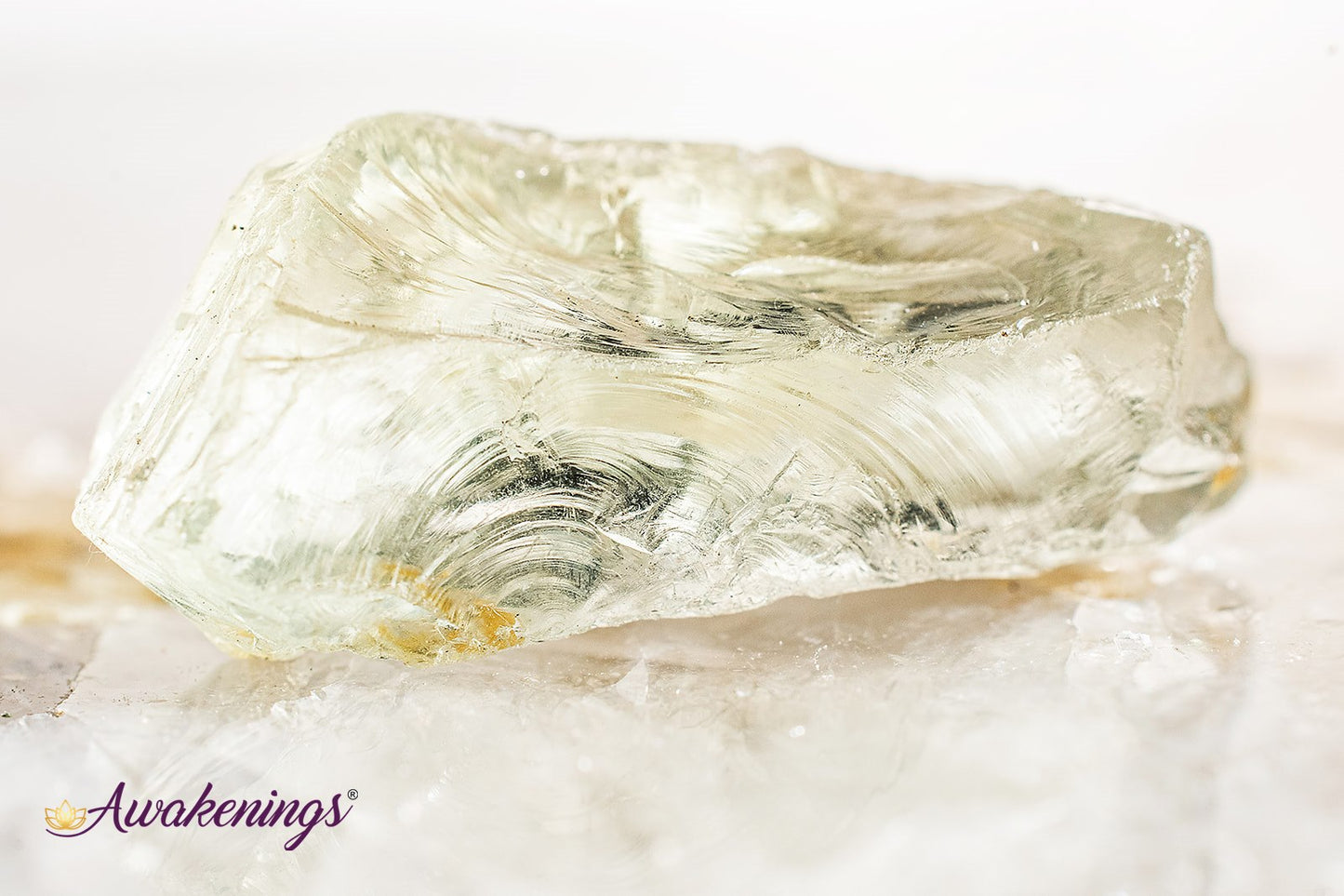 Prasiolite (Clear) Green Amethyst-Rough Raw Natural