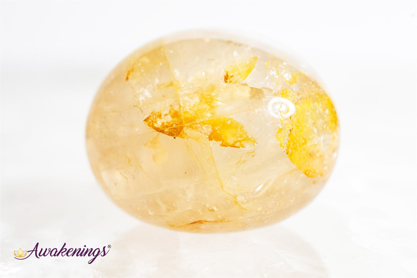 Golden Healer Quartz (Hematoid)  - Tumbled