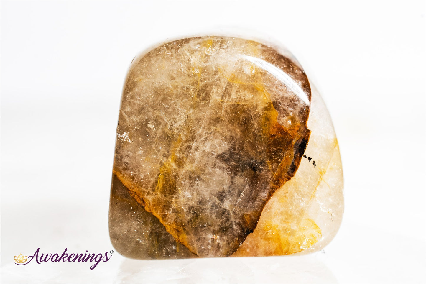 Golden Healer Quartz (Hematoid)  - Tumbled