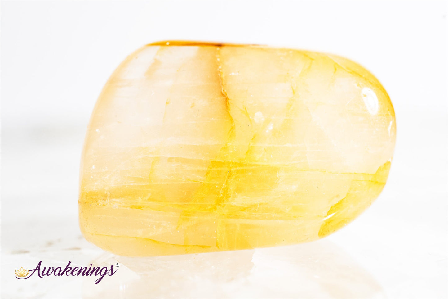 Golden Healer Quartz (Hematoid)  - Tumbled