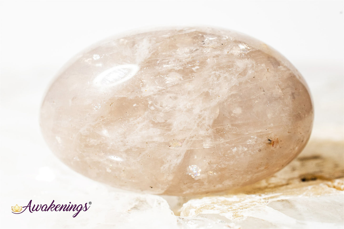 Blue Rose Quartz- Tumbled (Large)