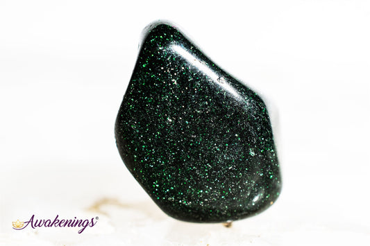 Green Sandstone/Goldstone - Tumbled