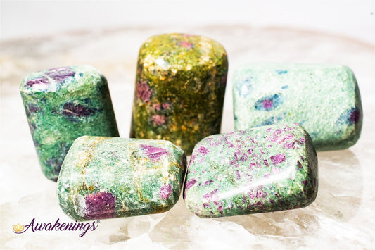 Ruby in Fuchsite - Tumbled