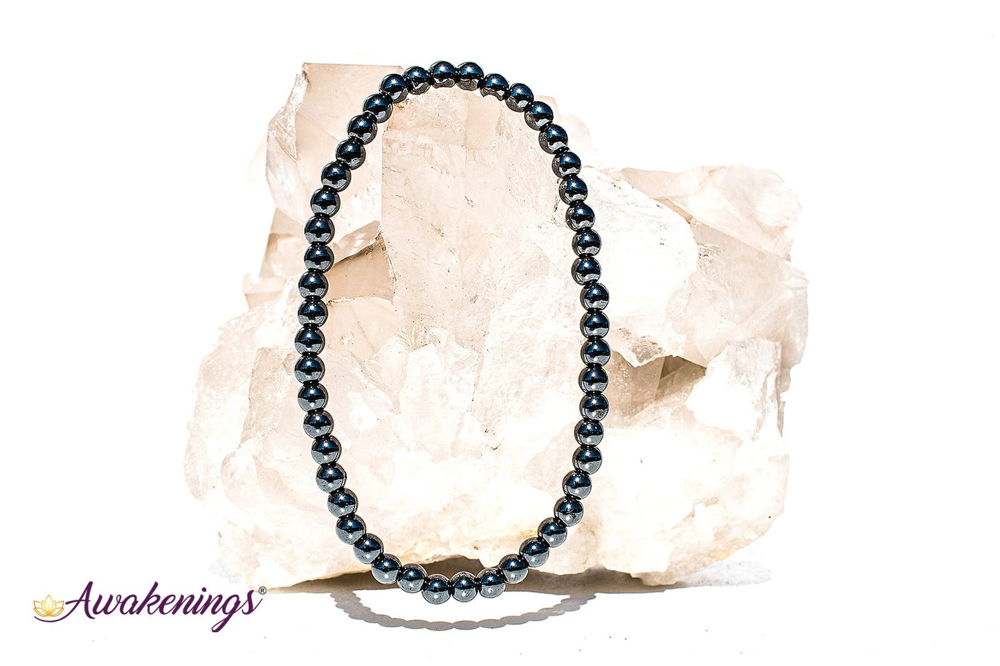 Hematite Bracelet-4mm