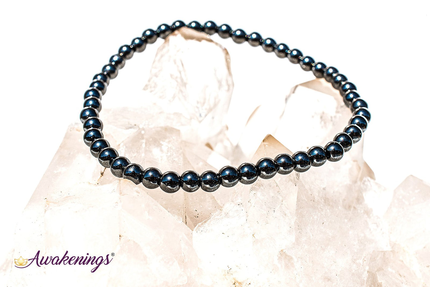 Hematite Bracelet-4mm