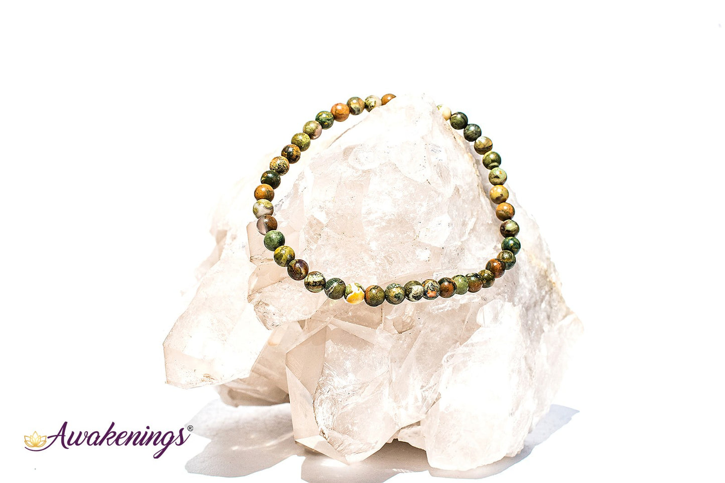 Rhyolite Bracelet-4mm