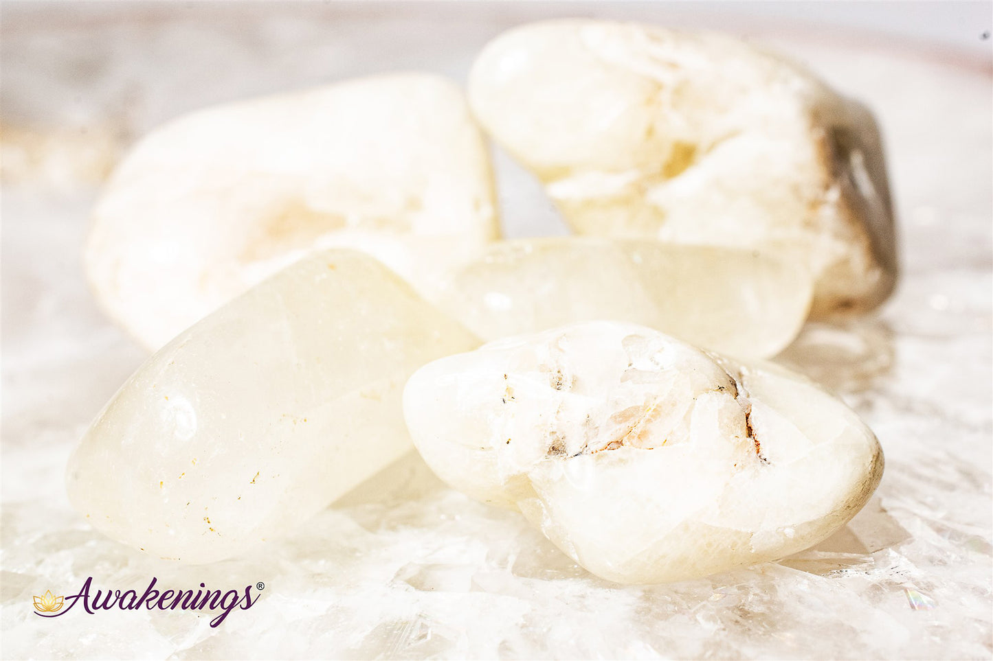 Sulphur Quartz - Tumbled
