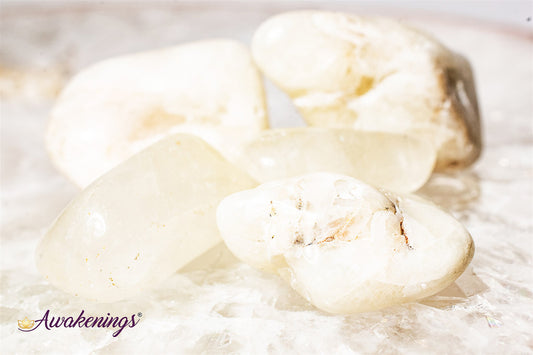 Sulphur Quartz - Tumbled