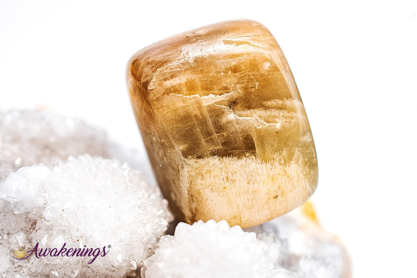 Black Moonstone - Tumbled