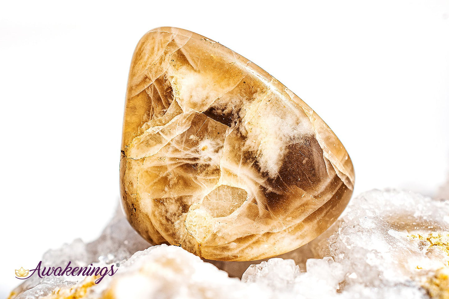 Black Moonstone - Tumbled