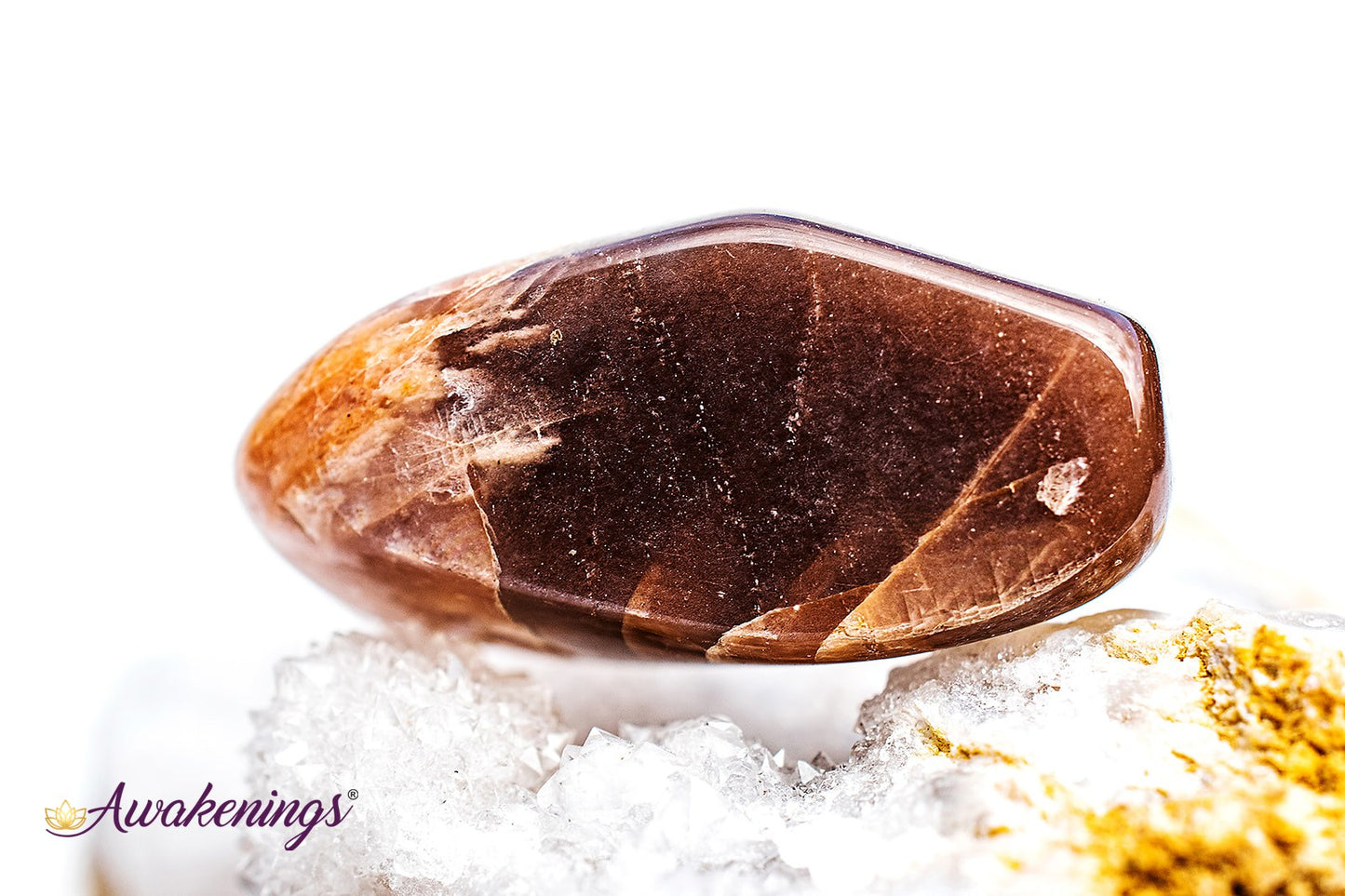 Black Moonstone - Tumbled