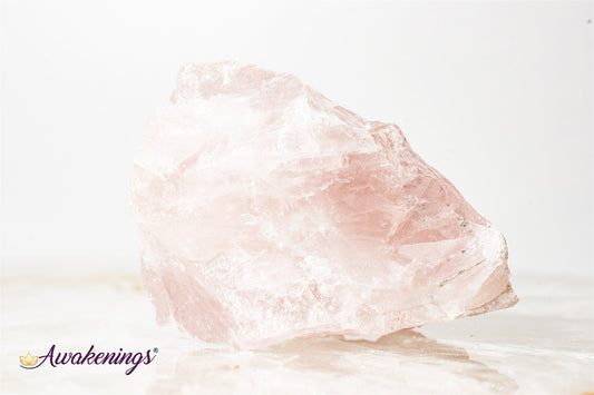 Rose Quartz - Medium Rough Raw Natural